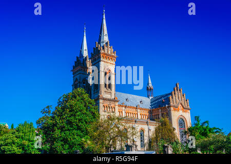 Georgisch-orthodoxen Kathedrale der Mutter Gottes in Batumi in der Autonomen Republik Adscharien, Georgia. Stockfoto