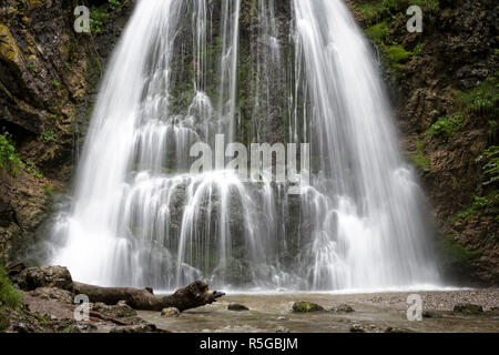 Josefstaler Wasserfall im spitzingsee, Bayern Stockfoto