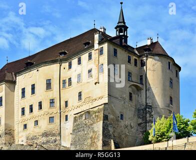 Schloss Cesky Sternberk Stockfoto