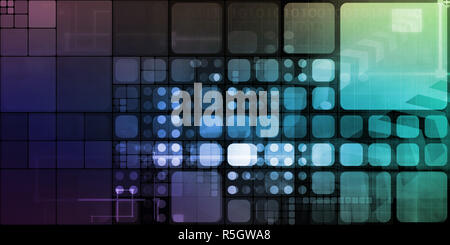 Datenautobahn Stockfoto