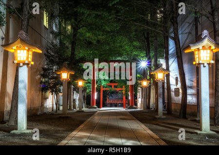 Hanazono schrein Eingang Stockfoto