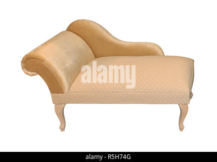 Retro Chaiselongue Stockfoto