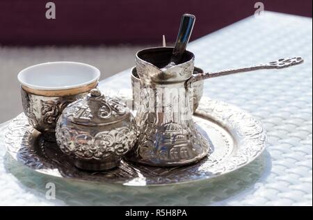 Bosnische Kaffee Stockfoto