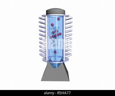 Bioreaktor freigegeben Stockfoto