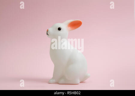 Pink bunny Kaninchen Stockfoto