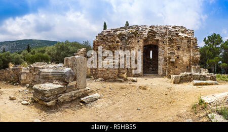 Byzantinische Kloster Kaisariani, in der Nähe von Athen, Griechenland Stockfoto