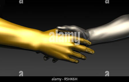 Business Handshake Stockfoto