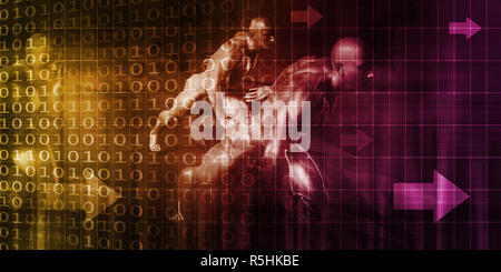 Futuristische Science Stockfoto