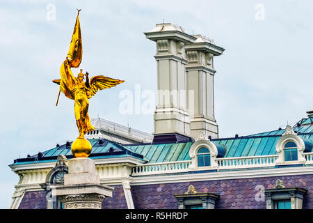 Executive Office Winged Victory Statue First Division Army memorial Washington DC Stockfoto