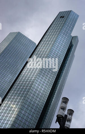 Deutsche Bank, Zentrale, Frankfurt am Main, Deutschland Stockfoto