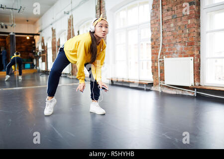 Breakdance Interpret Stockfoto