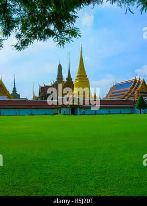 Bangkok, Thailand - 30. Juni 2008: Der Palast des Königs Stockfoto