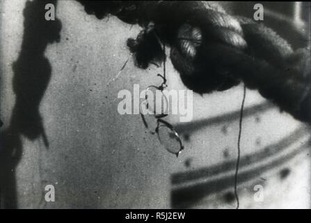 Szene aus dem Film Panzerkreuzer Potemkin von Sergej Eisenstein. Museum: private Sammlung. Autor: anonym. Stockfoto