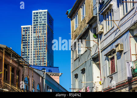 Architektur von Batumi in der Autonomen Republik Adscharien, Georgia. Stockfoto