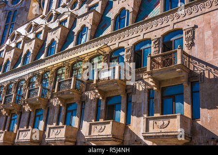 Architektur von Batumi in der Autonomen Republik Adscharien, Georgia. Stockfoto