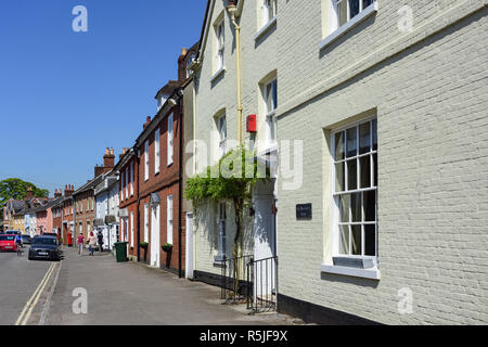 Alte Häuser, West Borough, Ringwood, Dorset, England, Vereinigtes Königreich Stockfoto