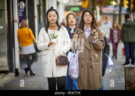 Das Stadtzentrum von Liverpool Bold Street Stockfoto