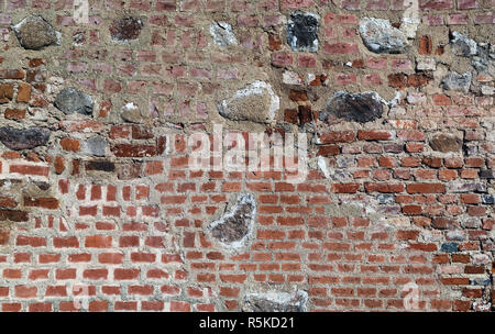 Ziegel-Wand-Hintergrund Stockfoto