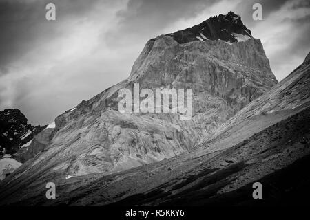 Landschaft im Torres del Paine Nationalpark, Chile, SÃ¼damerika Stockfoto