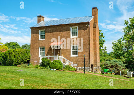 Orginial Struktur wie die Sklavenvierteln, Maple Hall, 3111 North Lee Hwy, Lexington, Virginia bekannt Stockfoto