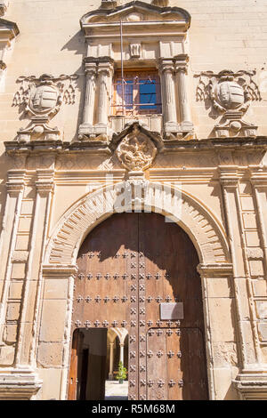 San Juan Evangelista Universität Kapelle, die alte Universität, Baeza, Spanien Stockfoto