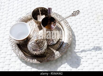 Bosnische Kaffee Stockfoto