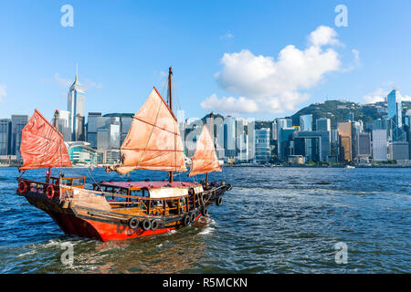 Hong Kong skyline Stockfoto