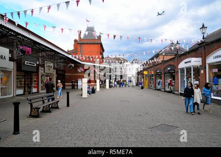 Einkaufszentrum Royal Windsor Windsor, Berkshire Stockfoto