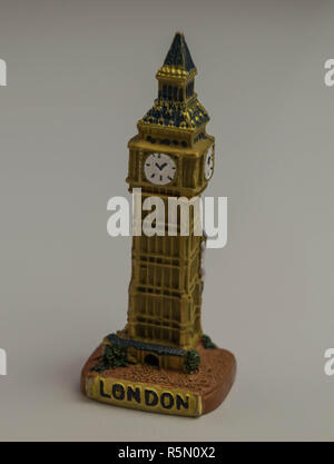 Miniatur von Big Ben Stockfoto