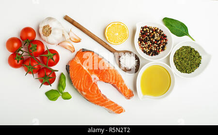 Lachs Fisch Stockfoto