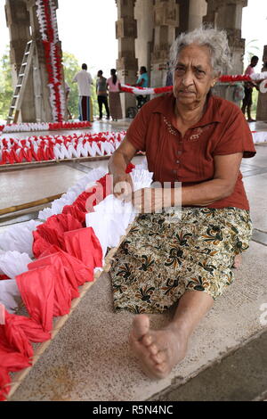 Arbeiter und die manuelle Arbeit in Sri Lanka Stockfoto