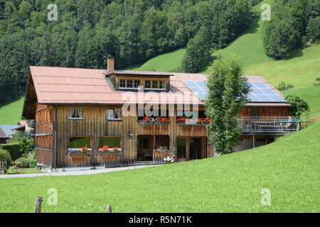 Haus im Bregenzer Wald Stockfoto