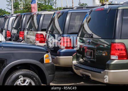 Miami Florida, Metro Ford, Ford, Mercury, amerikanischer Automobilhersteller, neue Autos, Händler, Händler, Autohändler, Autohändler, SUV, Sport Utility Vehicle, verkaufen, verkaufen, viel, vi Stockfoto