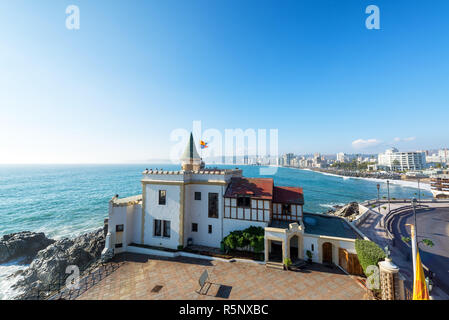 Wulff Schloss in Vina del Mar Stockfoto