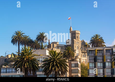 Brunet Schloss in Vina del Mar Stockfoto