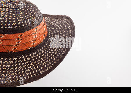 Traditionelle Hut aus Kolumbien: Sombrero vueltiao Stockfoto