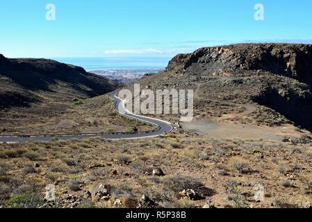 Berge von Gran Canaria Stockfoto