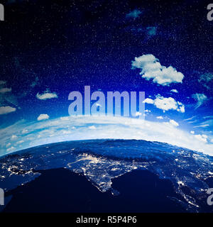 Indien 3D Rendering planet Stockfoto