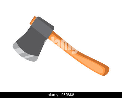 Cartoon Axt, Beil Vektor symbol Icon Design. Stockfoto