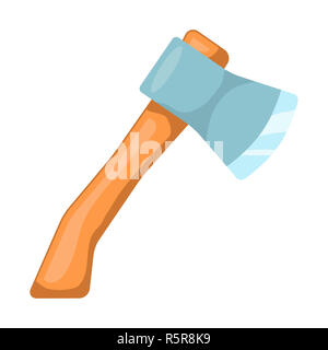 Cartoon Axt, Beil Vektor symbol Icon Design. Stockfoto