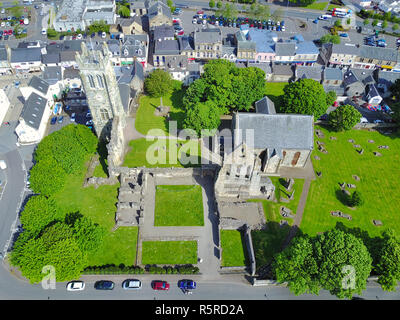 Kilwinning Abtei- und Pfarrkirche Stockfoto