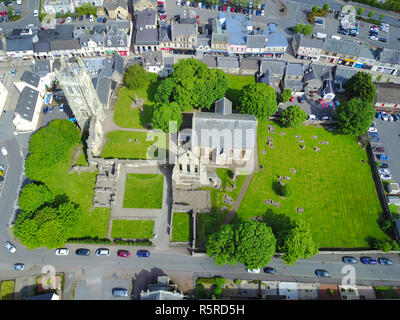 Kilwinning Abtei- und Pfarrkirche Stockfoto