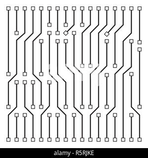 High tech Platine Textur schöne Banner wallpaper Design Illustration. Stockfoto