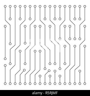 High tech Platine Textur schöne Banner wallpaper Design Illustration. Stockfoto