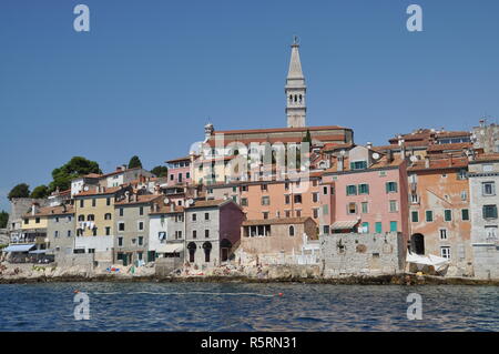 Rovinj, Istrien, Kroatien Stockfoto