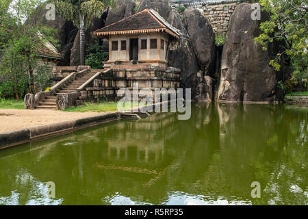 Isurumuniya Vihara Cave Tempel, heilige Stadt Anuradhapura, Sri Lanka Stockfoto