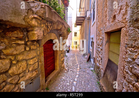 Alte Adria Crikvenica Stone Street Stockfoto