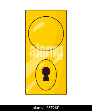 Dooe Knopf, Vektor symbol Icon Design. Stockfoto