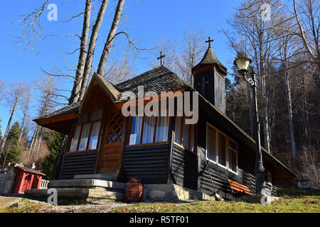 Kapelle von Cantacuzino in Iasi Mountain Resort, Prahova Valley, Rumänien Stockfoto