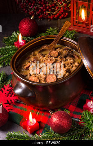 Die besten polnischen Bigos Stockfoto